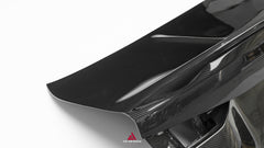 BMW M4 G82 2021-ON & 4 Series G22 430i M440i 2020-ON with Aftermarket Parts - ART V2 Rear Trunk Dry Pre-preg Carbon Fiber from ArmorExtend