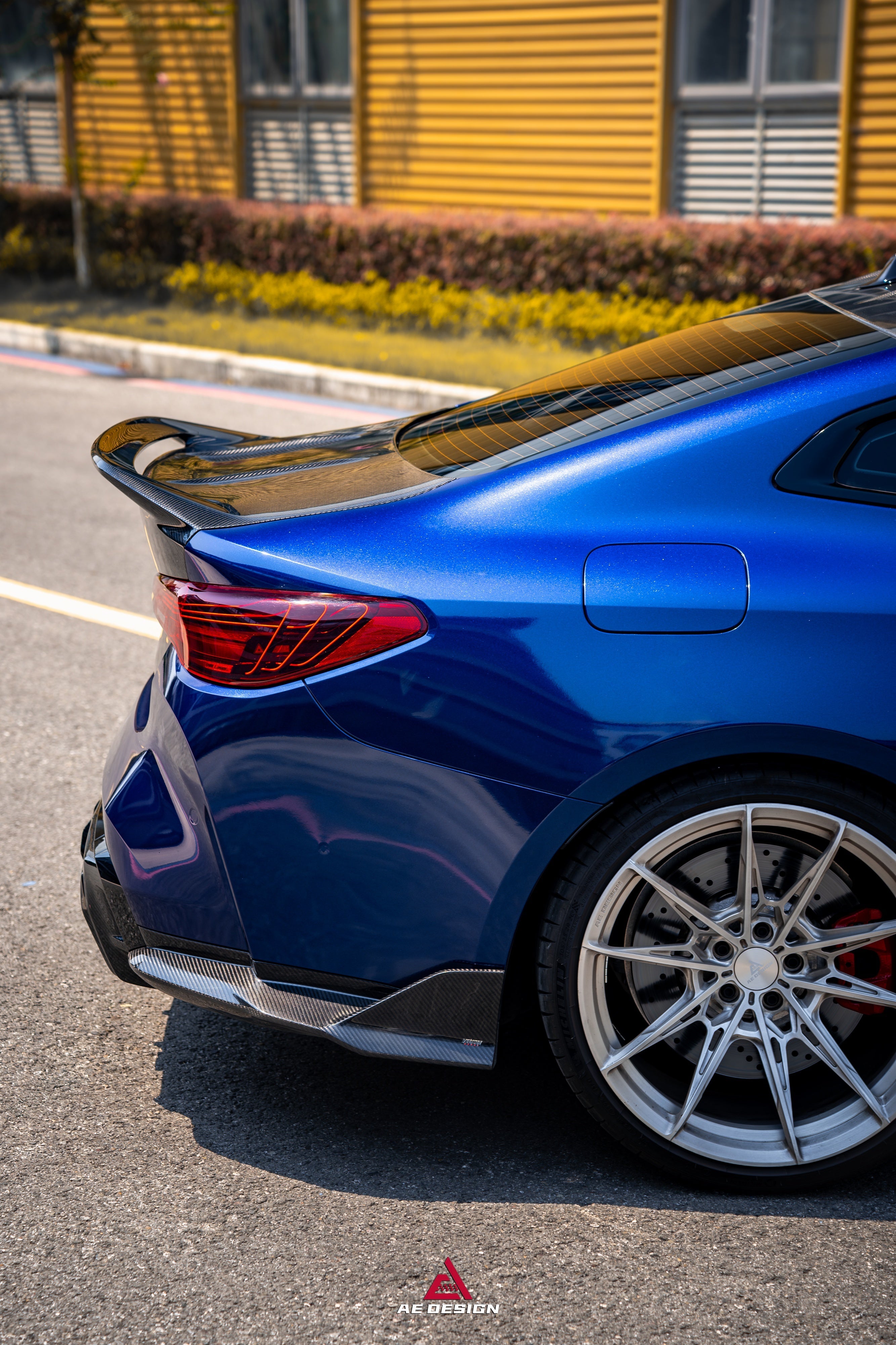 BMW M4 G82 2021-ON & 4 Series G22 430i M440i 2020-ON with Aftermarket Parts - ART V2 Rear Trunk Dry Pre-preg Carbon Fiber from ArmorExtend
