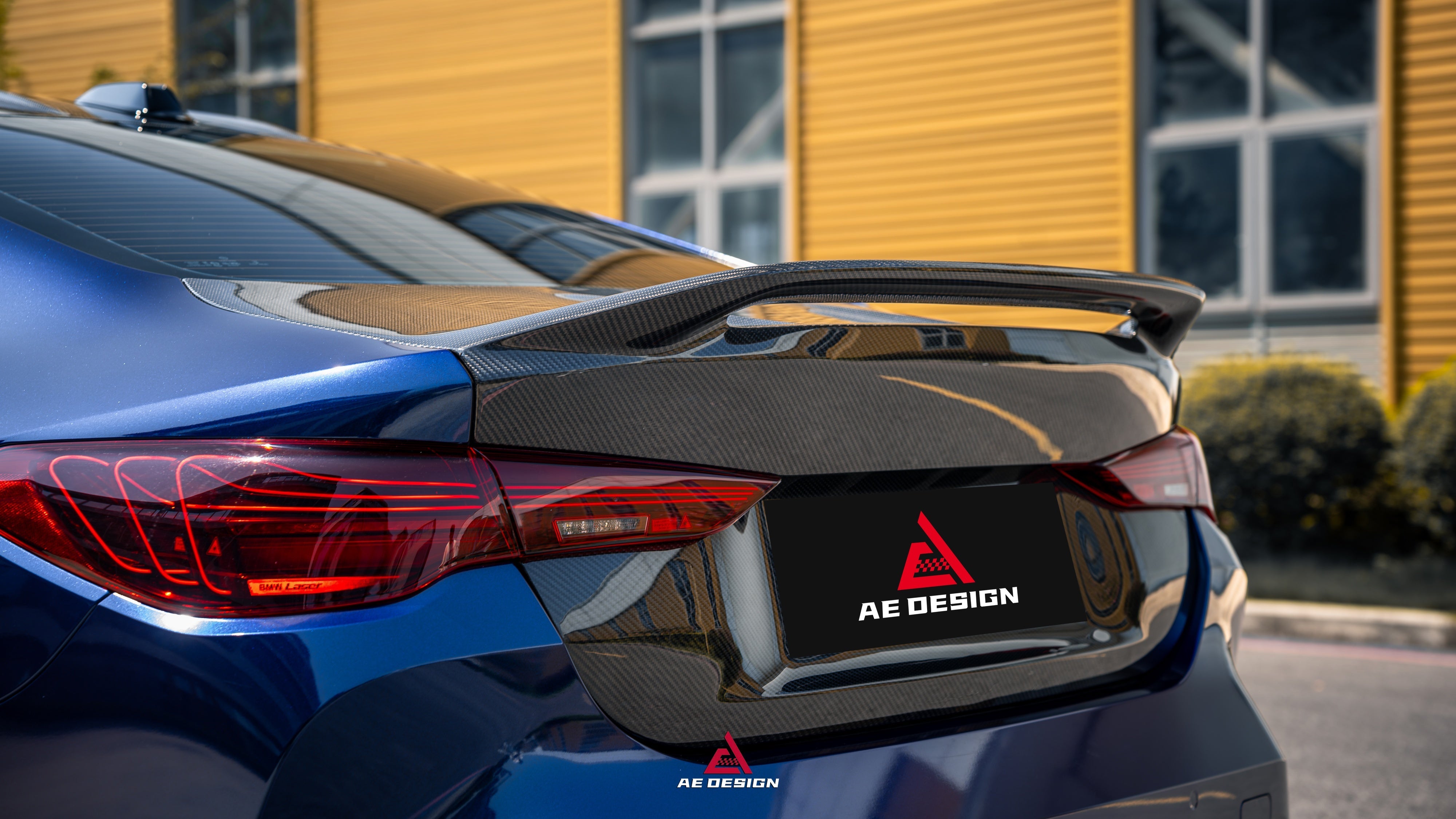 BMW M4 G82 2021-ON & 4 Series G22 430i M440i 2020-ON with Aftermarket Parts - ART V2 Rear Trunk Dry Pre-preg Carbon Fiber from ArmorExtend