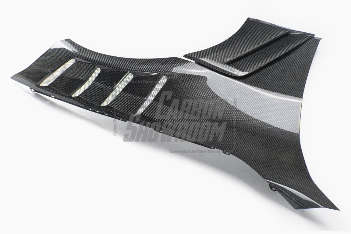 BMW M4 / M4C / M4CS G82 G83 2021-ON with Aftermarket Parts - ART Widebody Front Fenders Dry Pre-preg Carbon Fiber from ArmorExtend