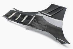 BMW M4 / M4C / M4CS G82 G83 2021-ON with Aftermarket Parts - ART Widebody Front Fenders Dry Pre-preg Carbon Fiber from ArmorExtend