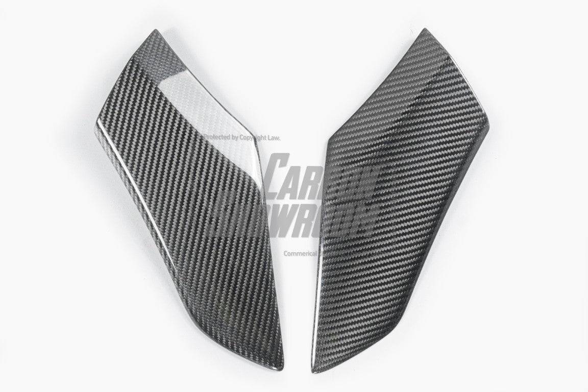 BMW M4 / M4C / M4CS G82 G83 2021-ON with Aftermarket Parts - ART Widebody Front Fenders Dry Pre-preg Carbon Fiber from ArmorExtend