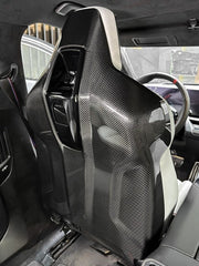 BMW M5C M5 G90 G99 2024-ON with Aftermarket Parts - OEM Style Seat Back Covers (Pair) Dry Pre-preg Carbon Fiber from Aero Republic