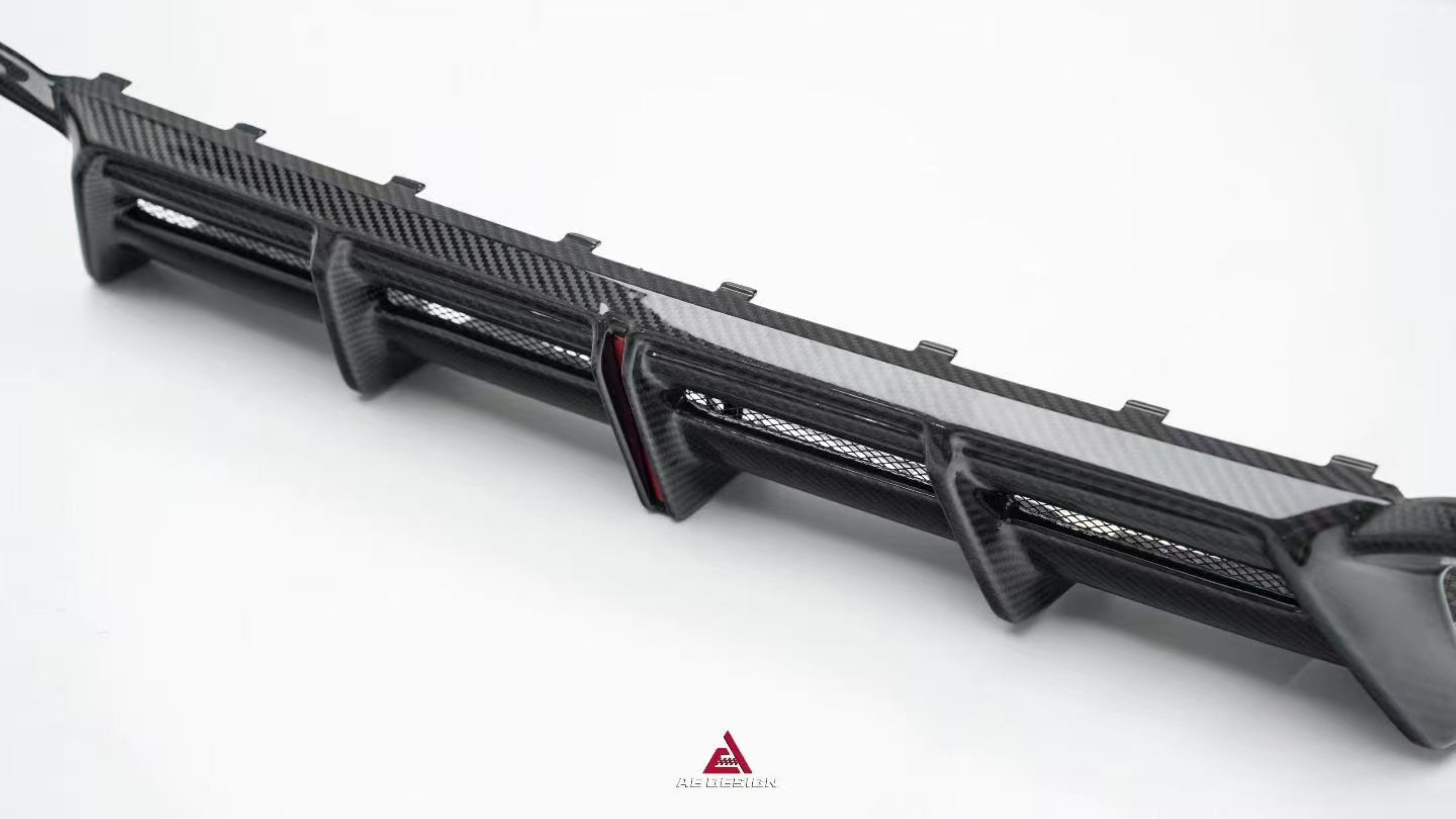 BMW X3M X3MC F97 (Fits Both Pre-LCI & LCI) 2019 2020 2021 2022 2023 2024 with Aftermarket Parts - ART V3 Rear Diffuser Dry Pre-preg Carbon Fiber from ArmorExtend