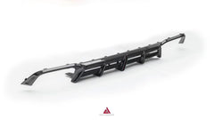 BMW X3M X3MC F97 (Fits Both Pre-LCI & LCI) 2019 2020 2021 2022 2023 2024 with Aftermarket Parts - ART V3 Rear Diffuser Dry Pre-preg Carbon Fiber from ArmorExtend