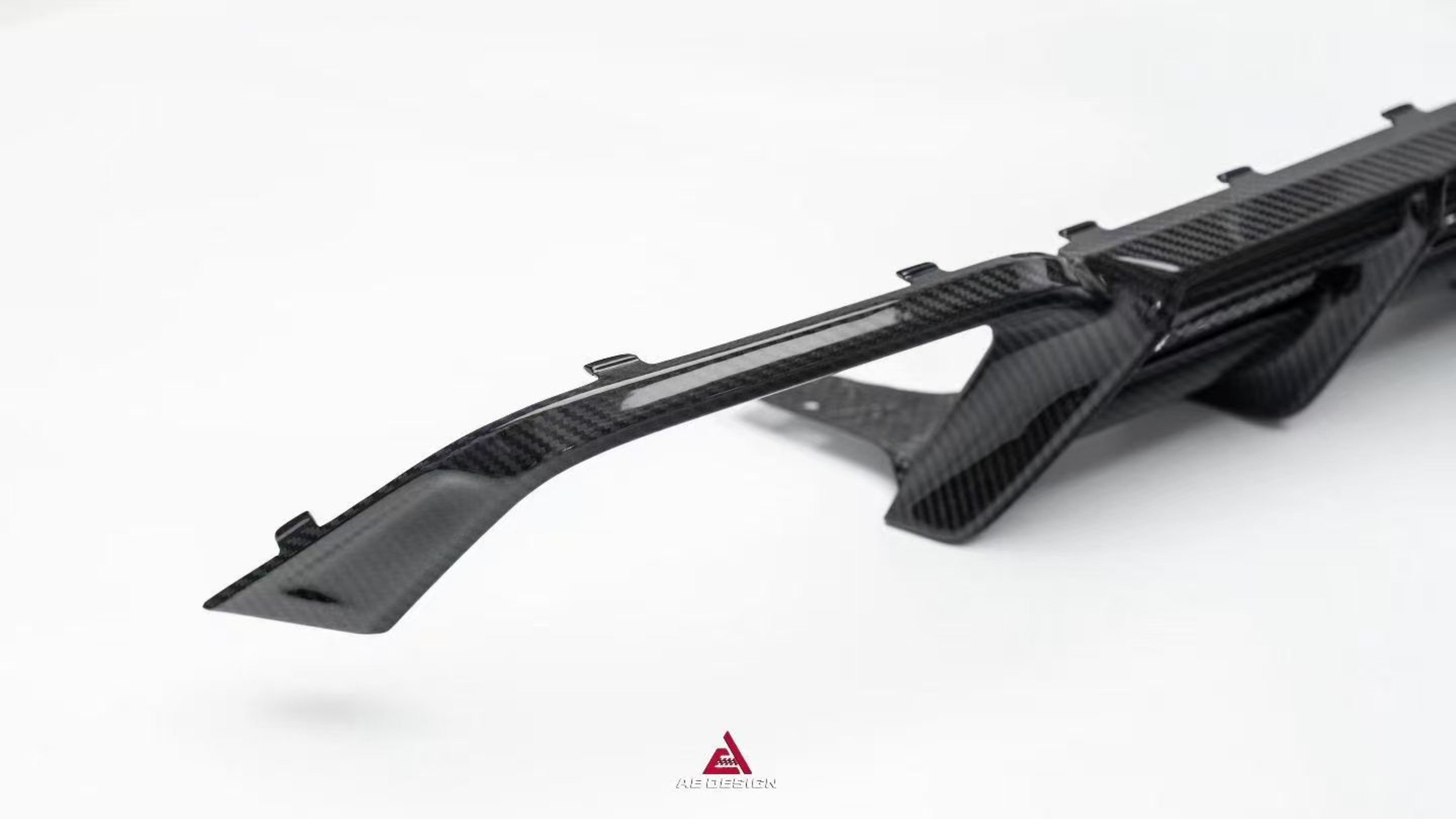 BMW X3M X3MC F97 (Fits Both Pre-LCI & LCI) 2019 2020 2021 2022 2023 2024 with Aftermarket Parts - ART V3 Rear Diffuser Dry Pre-preg Carbon Fiber from ArmorExtend