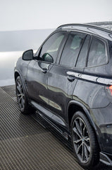 BMW X3 G01 & X4 G02 s/x Drive 30i M40i & X3M F97 & X4M F98 2019 2020 2021 2022 2023 2024 (Fits Both Pre-LCI & LCI) with Aftermarket Parts - Plustic Style Side Skirts ABS from?ArmorExtend?