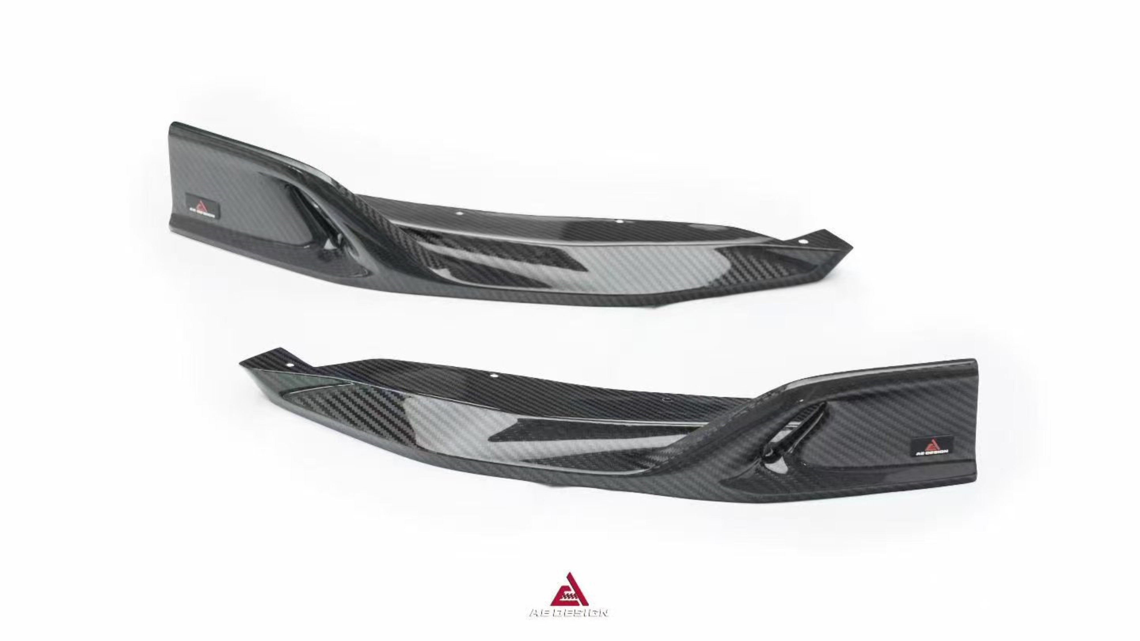 BMW X4M X4MC F98 (Fits Both Pre-LCI & LCI) 2019 2020 2021 2022 2023 2024 2025 with Aftermarket Parts - ART V2 Rear Canards Dry Pre-preg Carbon from ArmorExtend