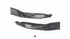 BMW X4M X4MC F98 (Fits Both Pre-LCI & LCI) 2019 2020 2021 2022 2023 2024 2025 with Aftermarket Parts - ART V2 Rear Canards Dry Pre-preg Carbon from ArmorExtend