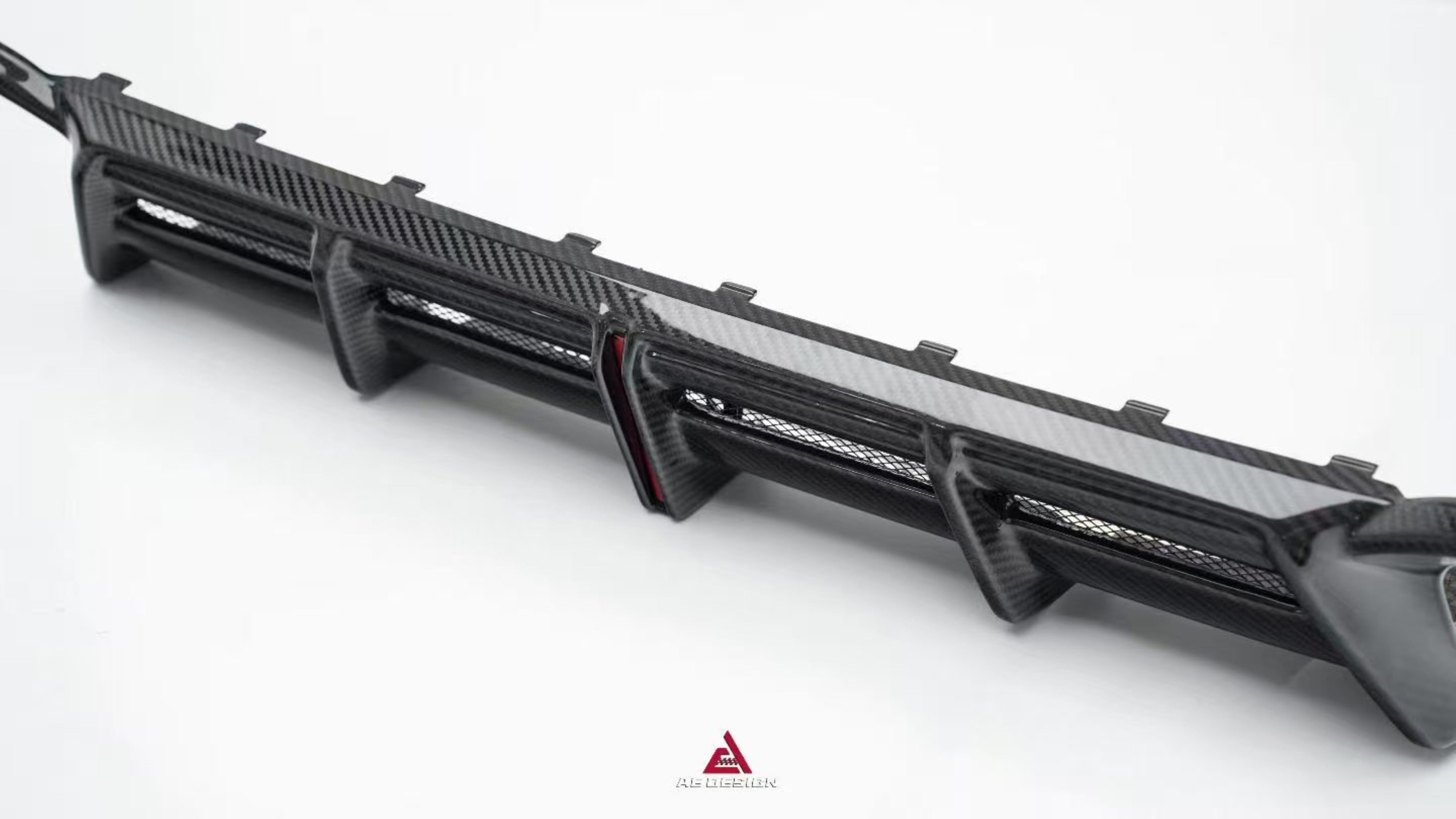 BMW X4M X4MC F98 (Fits Both Pre-LCI & LCI) 2019 2020 2021 2022 2023 2024 2025 with Aftermarket Parts - ART V2 Rear Diffuser Dry Pre-preg Carbon from ArmorExtend