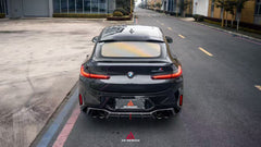BMW X4M X4MC F98 (Fits Both Pre-LCI & LCI) 2019 2020 2021 2022 2023 2024 2025 with Aftermarket Parts - ART V2 Rear Diffuser Dry Pre-preg Carbon from ArmorExtend
