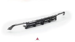 BMW X4M X4MC F98 (Fits Both Pre-LCI & LCI) 2019 2020 2021 2022 2023 2024 2025 with Aftermarket Parts - ART V2 Rear Diffuser Dry Pre-preg Carbon from ArmorExtend