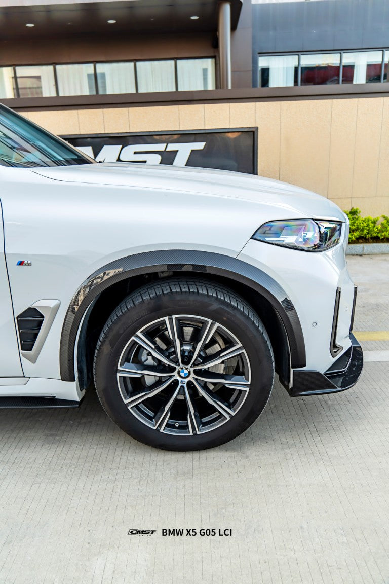 BMW X5 G05 LCI 2024-ON with CMST Tuning's Aftermarket Parts - Pre-preg Carbon Fiber Fenders & Wheel Arches