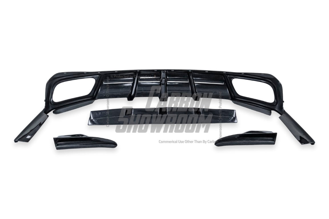BMW X5 G05 M50i X/S Drive 40i (with M-Package) (Fits Both Pre-LCI & LCI) 2019 2020 2021 2022 2023 2024 with Aftermarket Parts -?AE Style?Rear Diffuser & Canards PP from?ArmorExtend
