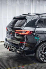 BMW X5 G05 M50i X/S Drive 40i (with M-Package) (Fits Both Pre-LCI & LCI) 2019 2020 2021 2022 2023 2024 with Aftermarket Parts - AE Style Rear Diffuser & Canards PP from ArmorExtend