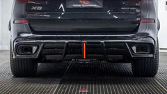 BMW X5 G05 M50i X/S Drive 40i (with M-Package) (Fits Both Pre-LCI & LCI) 2019 2020 2021 2022 2023 2024 with Aftermarket Parts - AE Style Rear Diffuser & Canards PP from ArmorExtend
