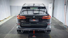 BMW X5 G05 M50i X/S Drive 40i (with M-Package) (Fits Both Pre-LCI & LCI) 2019 2020 2021 2022 2023 2024 with Aftermarket Parts - AE Style Rear Diffuser & Canards PP from ArmorExtend