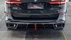 BMW X5 G05 M50i X/S Drive 40i (with M-Package) (Fits Both Pre-LCI & LCI) 2019 2020 2021 2022 2023 2024 with Aftermarket Parts - AE Style Rear Diffuser & Canards PP from ArmorExtend