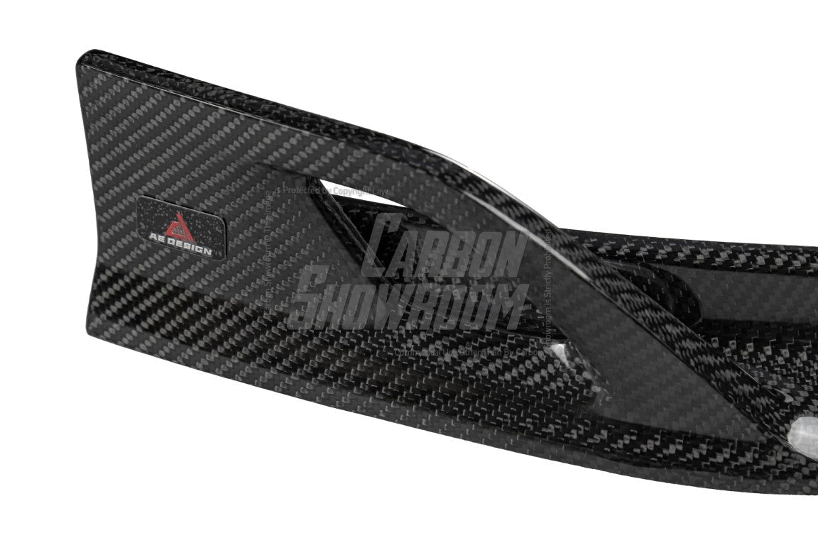 BMW X5 G05 M50i & X/S Drive 40i (With M-Package) Pre-LCI 2019 2020 2021 2022 with Aftermarket Parts - AE Style?Front Lip Carbon Fiber from?ArmorExtend