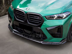 BMW X5M X5MC F95 & X6M X6MC F96 2024-ON (LCI) With Aftermarket Parts - AE Style Front Lip Carbon Fiber?from ArmorExtend