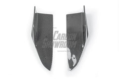 BMW X5M X5MC F95 & X6M X6MC F96 (Fits Both Pre-LCI & LCI) 2020 2021 2022 2023 2024 With Aftermarket Parts - AE V2 Style Rear Diffuser & Canards Carbon Fiber from ArmorExtend