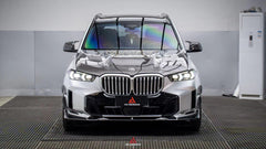 BMW X5 s/x Drive 40i & xDrive 50e (With M-Package, does not fit base model) & M60i G05 LCI 2023-ON with Aftermarket Parts - AE Style Carbon Fiber Front Lip from ArmorExtend