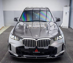 BMW X5 s/x Drive 40i & xDrive 50e (With M-Package, does not fit base model) & M60i G05 LCI 2024-ON with Aftermarket Parts - AE Style Front Lip Carbon Fiber from ArmorExtend