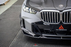BMW X5 s/x Drive 40i & xDrive 50e (With M-Package, does not fit base model) & M60i G05 LCI 2023-ON with Aftermarket Parts - AE Style Carbon Fiber Front Lip?from ArmorExtend
