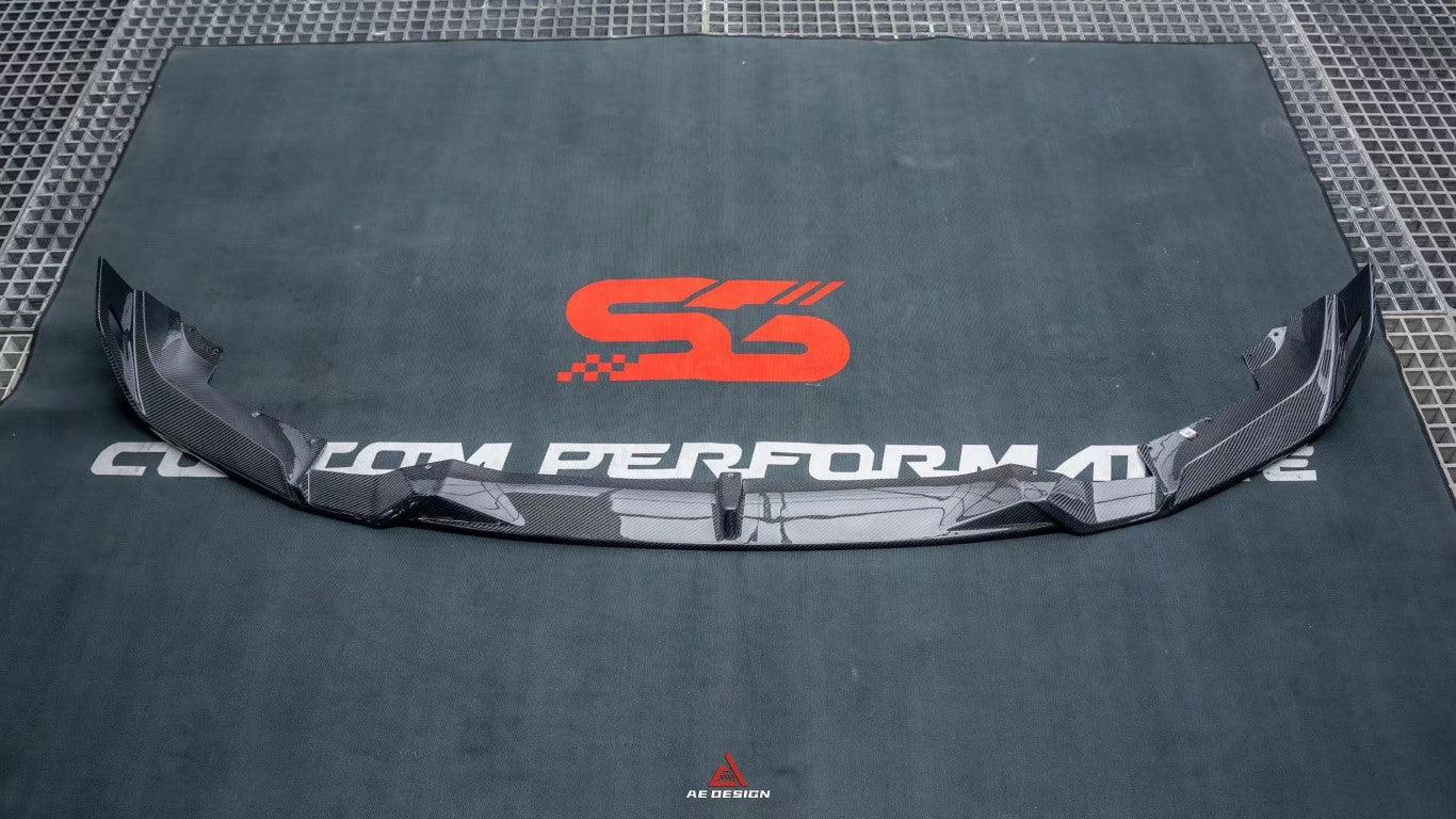 BMW X5 s/x Drive 40i & xDrive 50e (With M-Package, does not fit base model) & M60i G05 LCI 2023-ON with Aftermarket Parts - AE Style Carbon Fiber Front Lip?from ArmorExtend