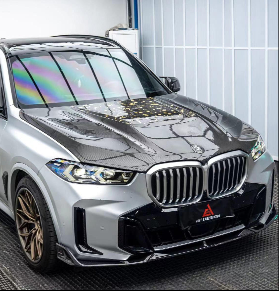 BMW X5 s/x Drive 40i & xDrive 50e (With M-Package, does not fit base model) & M60i G05 LCI 2024-ON with Aftermarket Parts - AE Style?Front Lip Carbon Fiber from?ArmorExtend