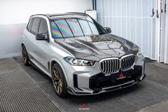 BMW X5 s/x Drive 40i & xDrive 50e (With M-Package, does not fit base model) & M60i G05 LCI 2023-ON with Aftermarket Parts - AE Style Carbon Fiber Front Lip from ArmorExtend