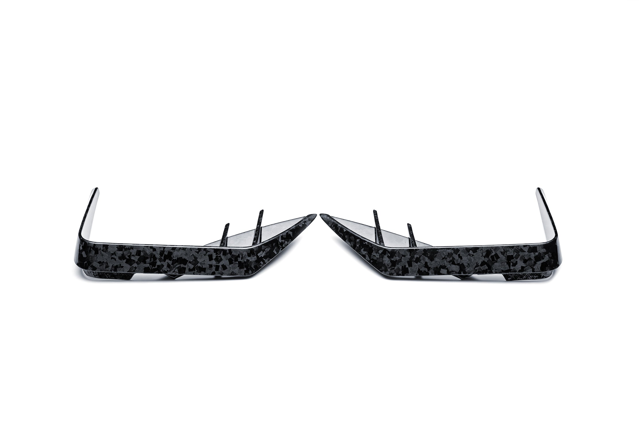 BMW XM G09 2023-ON with Aftermarket Parts - Front Canards Dry Pre-preg Carbon Fiber from Ventus Veloce