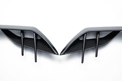 BMW XM G09 2023-ON with Aftermarket Parts - Front Canards Dry Pre-preg Carbon Fiber from Ventus Veloce