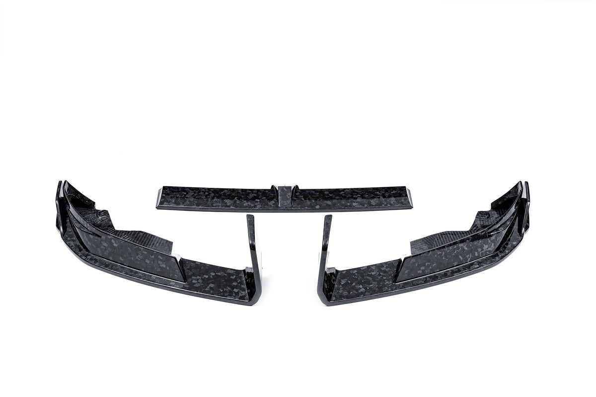 BMW XM G09 2023-ON with Aftermarket Parts - Front Lip Dry Pre-preg Carbon Fiber from Ventus Veloce