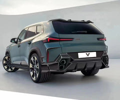 BMW XM G09 2023-ON with Aftermarket Parts - Rear Roof Spoiler Dry Pre-preg Carbon Fiber from Ventus Veloce