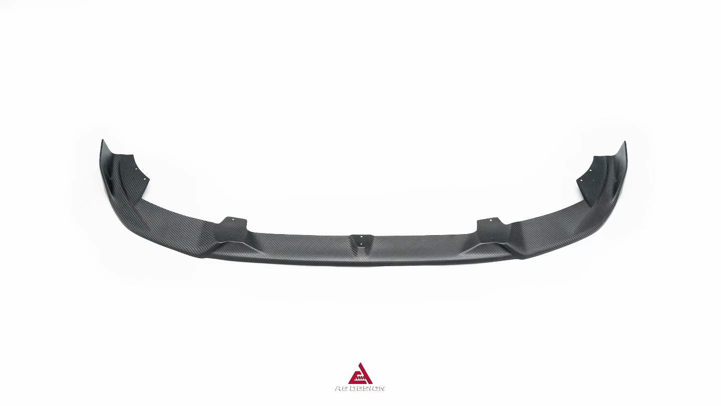BMW X3M X3MC F97 LCI 2022 2023 2024 2025 & X4M X4MC F98 LCI 2022 2023 2024 2025 with Aftermarket Parts - ART V2 Front Lip Dry Pre-preg Carbon Fiber from ArmorExtend