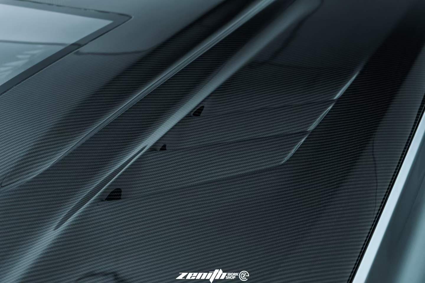 BMW X5 M60i M50i xDrive50e x/sDrive40i G05 (Fits Both Pre-LCI & LCI) & X5M X5MC F95 (Fits Both Pre-LCI & LCI) & X6 M60I xDrive40i G06 (Fits Pre-LCI & LCI) & X6M X6MC F96 (Fits Pre-LCI & LCI) 2020-ON with Aftermarket Parts - ART Vented Transparent Glass V2 Style Hood Dry Pre-preg Carbon Fiber from ArmorExtend