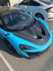 Aero Republic McLaren 540C 570S 570GT 600LT Carbon Fiber P1 Style Hood