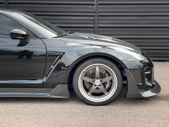 Robot Craftsman "GODZILLA" Widebody Front Bumper & Lip for Nissan GTR Nismo C/DBA Carbon Fiber/FRP