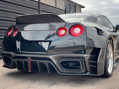 CMST Tuning Extreme Ducktail Whale Tail Trunk Lid for Nissan GTR  Carbon Fiber/FRP