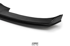 Tesla Model Y Performance AWD Long Range RWD Standard 2020-ON with Aftermarket Parts - V5 Style Front Lip Splitter Carbon Fiber / FRP from CMST Tuning