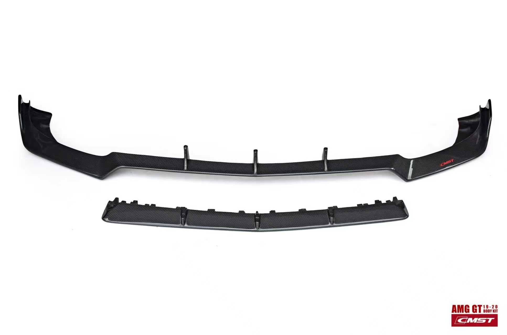 Mercedes Benz AMG GT 4 Door GT63 GT63s GT53 GT43 GT50 X290 2019-ON with Aftermarket Parts - Front Bumper Set Carbon Fiber / FRP from CMST Tuning
