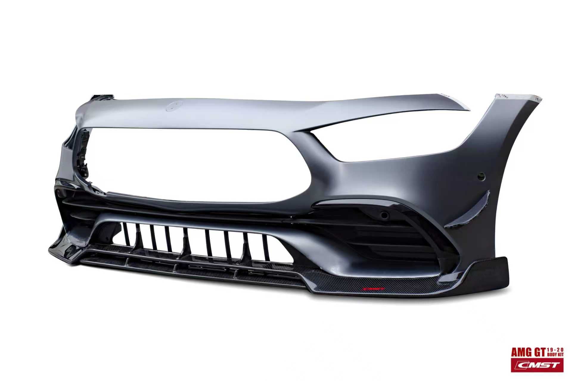 Mercedes Benz AMG GT 4 Door GT63 GT63s GT53 GT43 GT50 X290 2019-ON with Aftermarket Parts - Front Bumper Set Carbon Fiber / FRP from CMST Tuning
