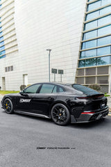 Porsche Panamera 976 Base 4 4S E-Hybird GTS Turbo 2024 with Aftermarket Parts - Side Skirts FRP / Pre-preg Carbon Fiber from CMST Tuning
