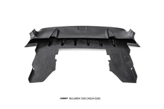 McLaren 720s 2018 2019 2020 2021 2022 2023  with Aftermarket Parts - 765lt Conversion Rear Bumper & Rear Diffuser & Rear Canards Carbon Fiber / FRP from CMST Tuning