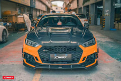 Audi RS5 S5 A5 B9 B9.5 2017-ON with Aftermarket Parts - V1 Hood Bonnet Carbon Fiber / FRP from Future Design