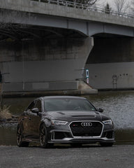 Audi RS3 S3 A3 8V / 8V.5 2014 2015 2016 2017 2018 2019 2020 with Aftermarket Parts - V2 Hood Bonnet Carbon Fiber / FRP from CMST Tuning
