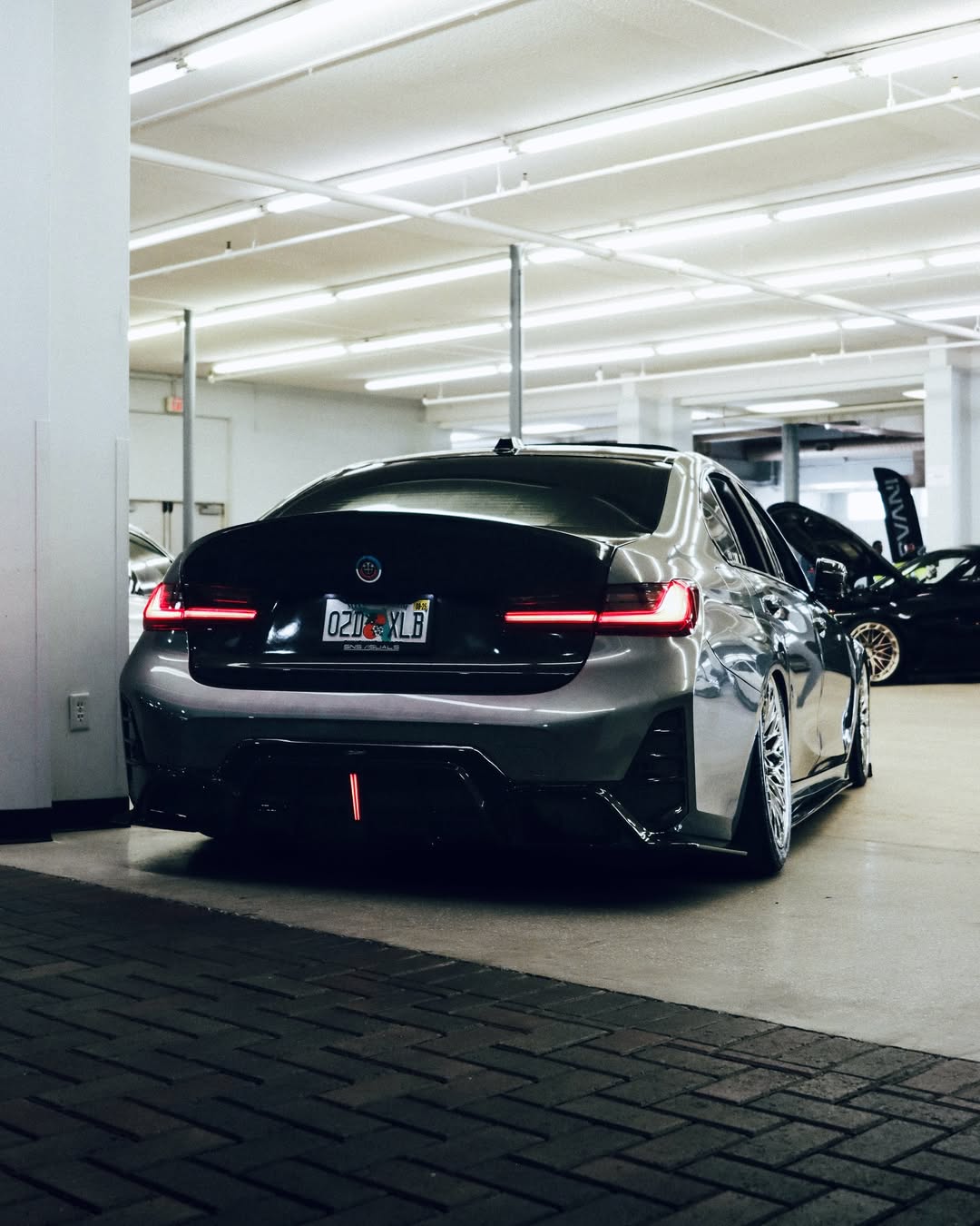 BMW 3 Series 330i M340i G20 G21 LCI 2023 2024 (fitment for 330i requires M-Sport package bumper) with Aftermarket Parts - Rear Diffuser Pre-preg Carbon Fiber / FRP from CMST Tuning