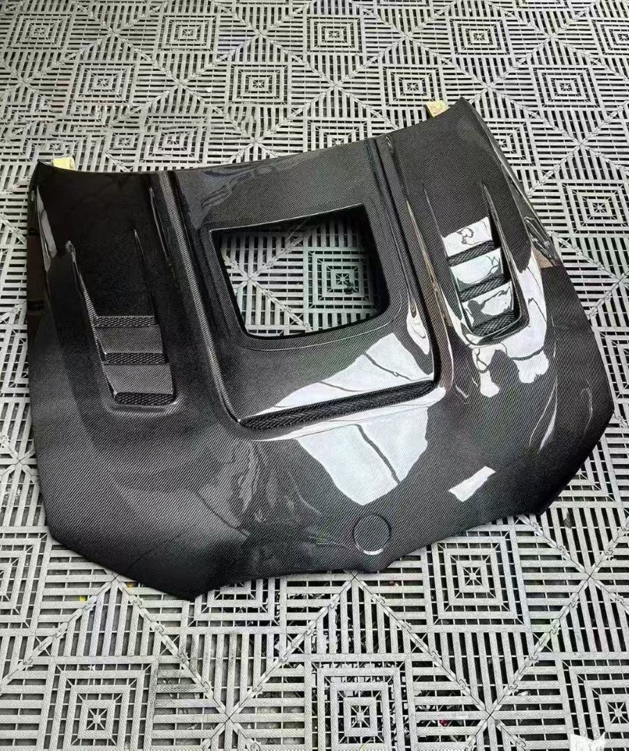 BMW 3 Series M340i 330i G20 G21 2019-ON with Aftermarket Parts - Hood Bonnet Carbon Fiber / FRP from CMST Tuning