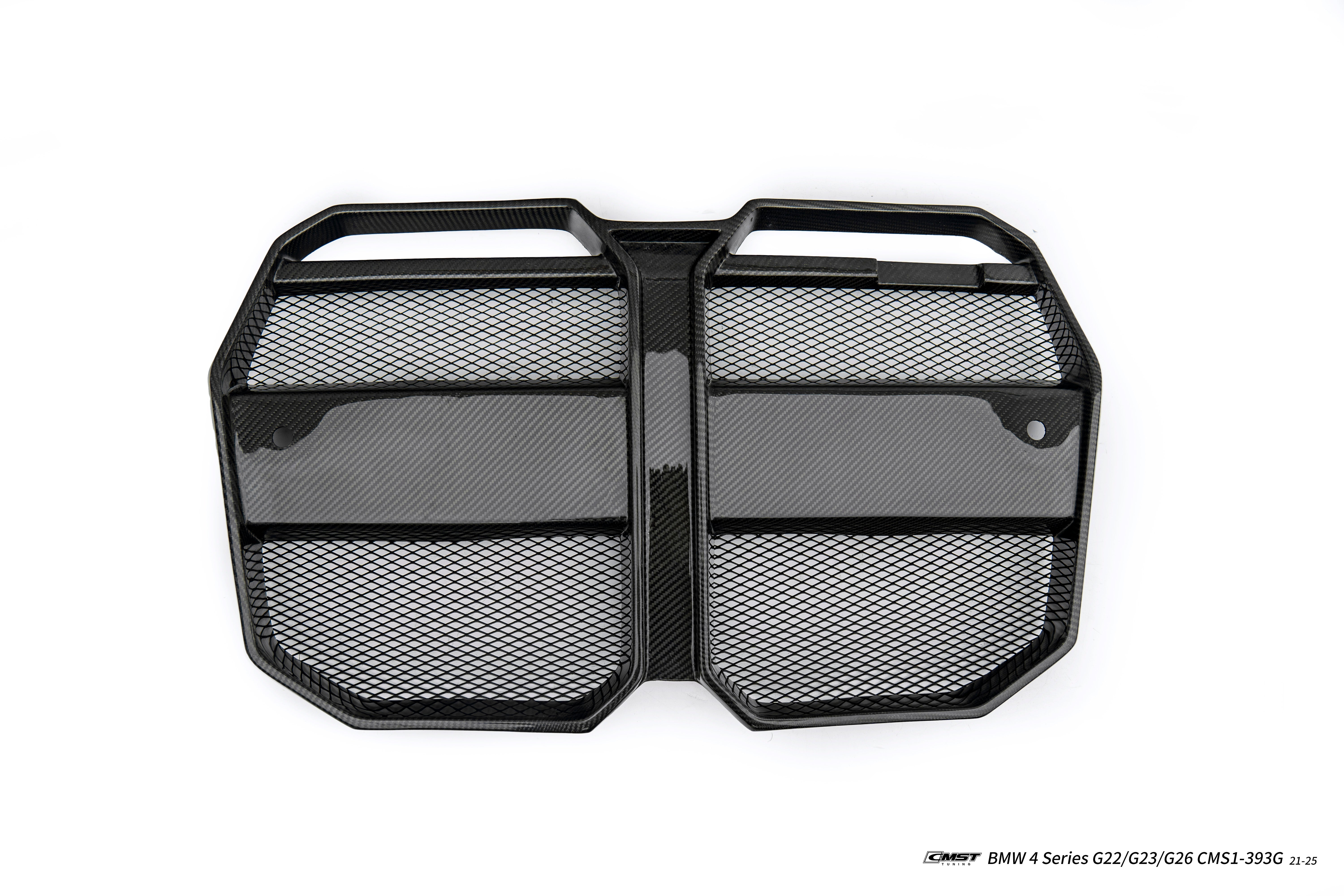 BMW 4 Series M440 430 G22 G23 2020-ON & 4 Series M440 430 G26 2020-ON with Aftermarket Parts - HORIZON Front Bumper & Gill Carbon Fiber / FRP from CMST Tuning